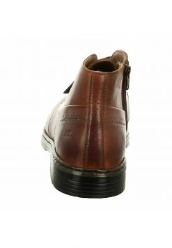 Josef Seibel Bottines à Lacets Cognac Homme -Pas Cher Josef Seibel Boutique 03a9fe010e7f471999e88505471575bc