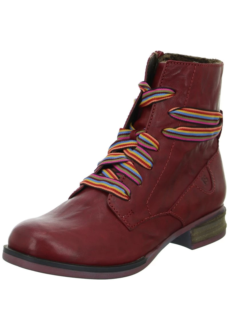 Josef Seibel Femme SANJA Bottines à Lacets Bordo 3 Josef Seibel Femme SANJA Bottines à Lacets Bordo