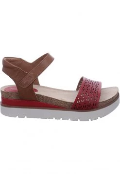 Josef Seibel Femme Sandales à Plateforme Rot Kombi -Pas Cher Josef Seibel Boutique 05aeef3845184c22beea6faf4996e2c4