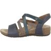 Josef Seibel Femme Sandales Dark Blue Multi (78810 192 507) -Pas Cher Josef Seibel Boutique 07dde3c6f679408eb508fa1963e084bc