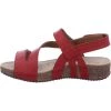 Josef Seibel Femme Sandales à Plateforme Rot -Pas Cher Josef Seibel Boutique 0d33b07b426a471b84dd44ea9f88a07b