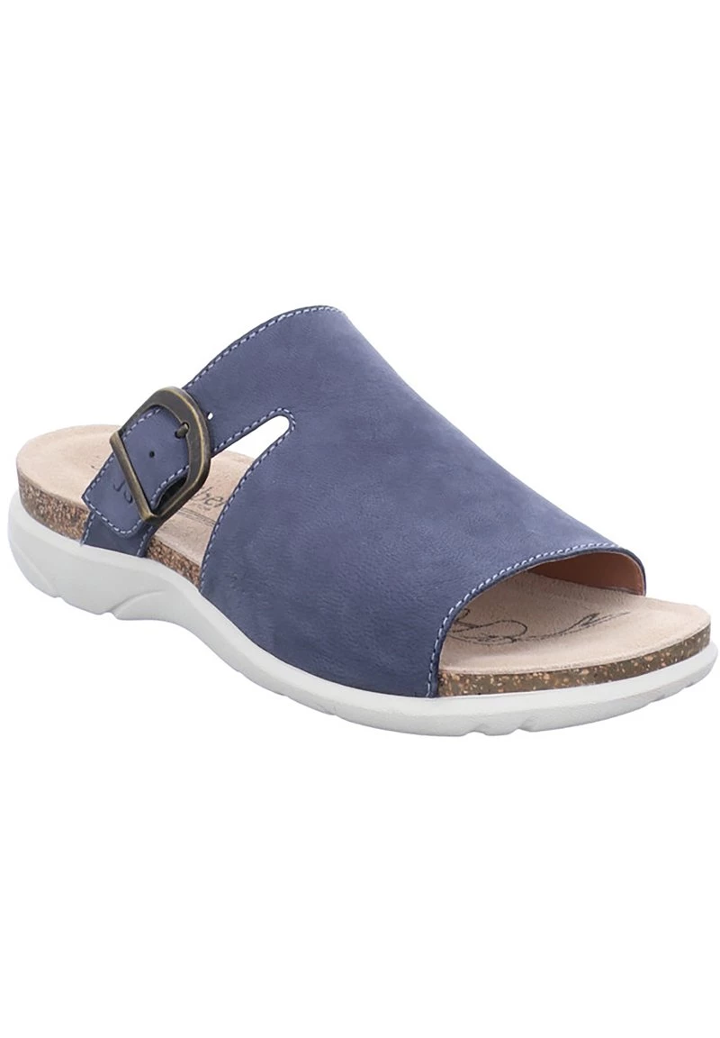 Josef Seibel Femme Mules Dunkelblau 4 Josef Seibel Femme Mules Dunkelblau – Image 2