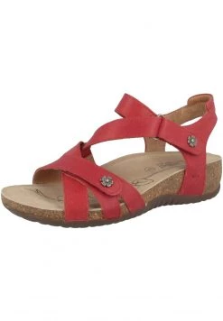 Josef Seibel NATALYA Sandales Compensées Red Femme -Pas Cher Josef Seibel Boutique 144e6dba0165487e8aefc1762935a3db