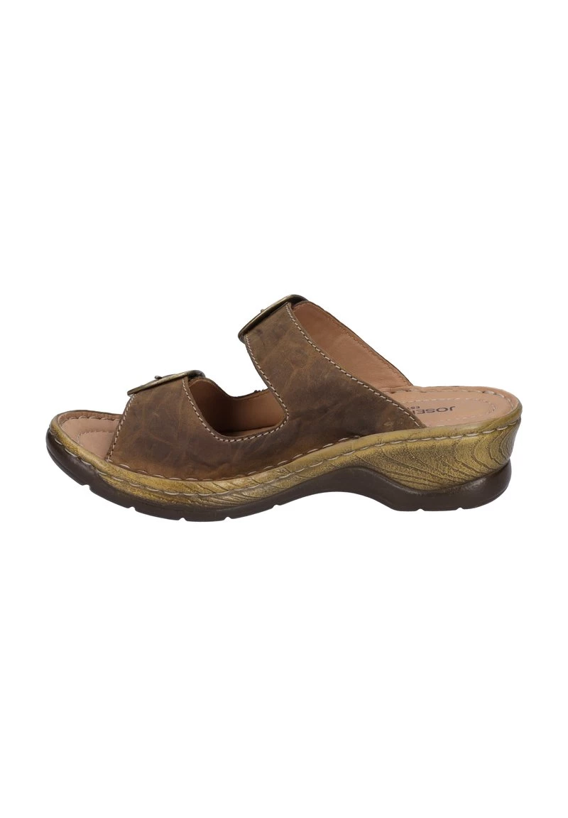 Josef Seibel CATALONIA Mules à Talons Brown Femme 3 Josef Seibel CATALONIA Mules à Talons Brown Femme