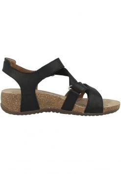 Josef Seibel NATALYA Sandales Compensées Black Femme -Pas Cher Josef Seibel Boutique 16d3acfc29334084ab66b5eff7095d12