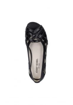 Josef Seibel FIONA Ballerines à Bout Ouvert Schwarz Femme -Pas Cher Josef Seibel Boutique 17b97c2545524d75a51203ac530b9dd4