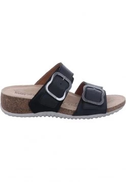 Josef Seibel NATALYA Sandales Compensées Schwarz Femme -Pas Cher Josef Seibel Boutique 1cab856defc04f449196d186096628d2