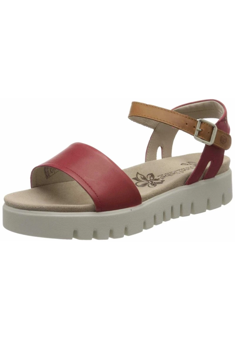 Josef Seibel Sandales à Plateforme Rot Femme 3 Josef Seibel Sandales à Plateforme Rot Femme