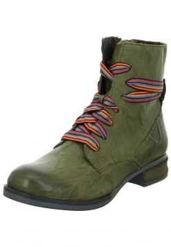 Josef Seibel SANJA Bottines à Lacets Green Femme