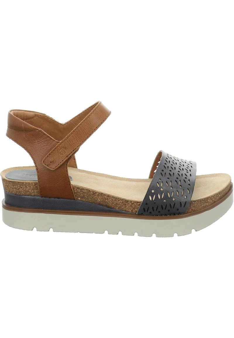 Josef Seibel Femme Sandales à Plateforme Jeans Kombi 8 Josef Seibel Femme Sandales à Plateforme Jeans Kombi – Image 6