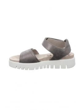 Josef Seibel Femme THEA Sandales à Plateforme Anthrazit