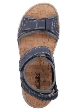 Josef Seibel Sandales De Randonnée Dunkelblau Kombi Femme -Pas Cher Josef Seibel Boutique 26d594e4c6c445d1aec64fb71975b2e4