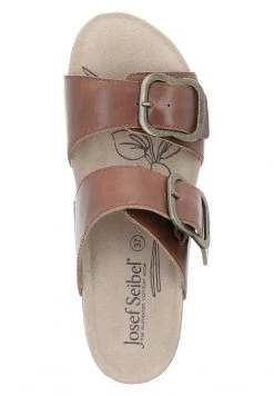 Josef Seibel Femme NATALYA Mules Camel -Pas Cher Josef Seibel Boutique 2a800a2a99494bed8ab1569c2cec6fa9