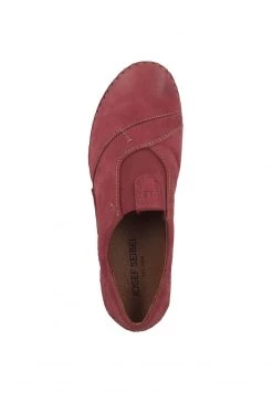 Josef Seibel Femme FERGEY 83 Mocassins Red -Pas Cher Josef Seibel Boutique 2d48bfca8a8d45429ec14791cd429e10