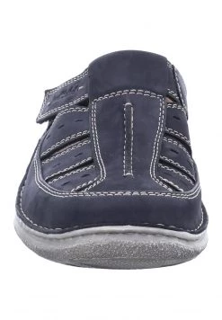 Josef Seibel Homme ANVERS Sabots Indigo Kombi -Pas Cher Josef Seibel Boutique 2d7d8258b9594928a63eb68418982a4e