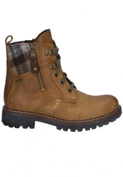 Josef Seibel Femme MARTA 52 Bottines à Lacets Castagne Kombi