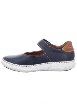 Josef Seibel Femme Mocassins Dunkelblau Kombi