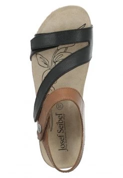 Josef Seibel Femme Sandales Schwarz Kombi -Pas Cher Josef Seibel Boutique 387dcdd47dd644328ab69031506b2c05