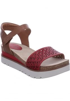 Josef Seibel Femme Sandales à Plateforme Rot Kombi -Pas Cher Josef Seibel Boutique 3b883508d7ac4ec3be28967d418174c4