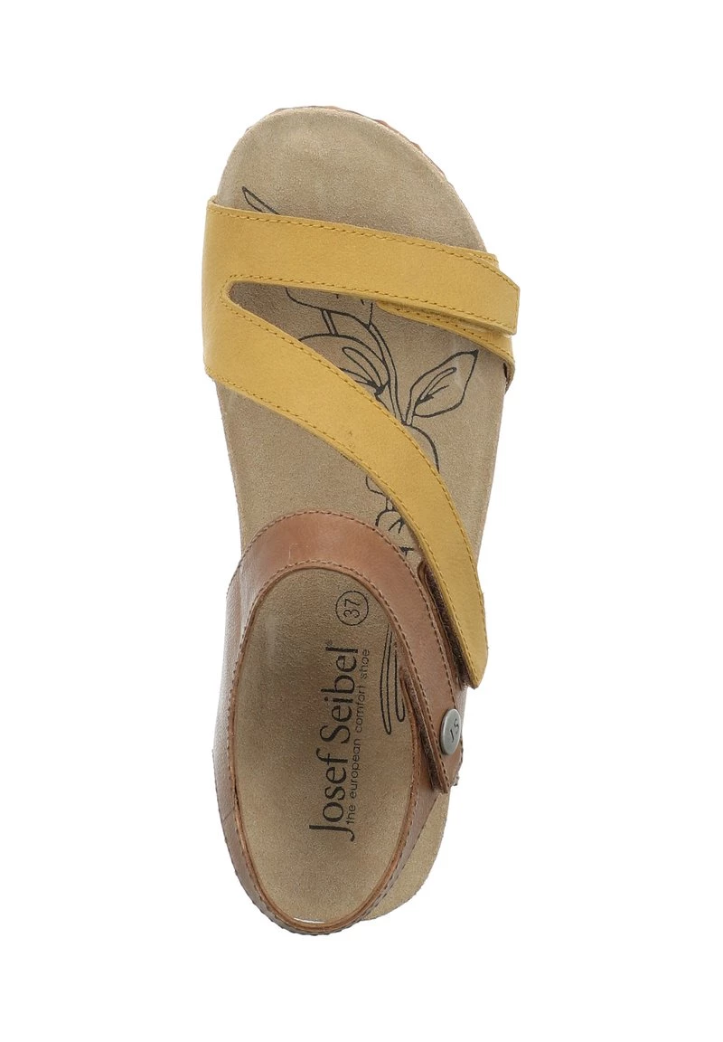 Josef Seibel TONGA Sandales Gelb Kombi Femme 6 Josef Seibel TONGA Sandales Gelb Kombi Femme – Image 4