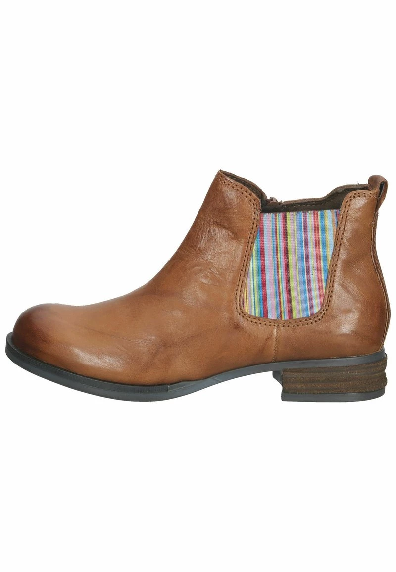 Josef Seibel Femme Boots à Talons Cognac/multi 3 Josef Seibel Femme Boots à Talons Cognac/multi