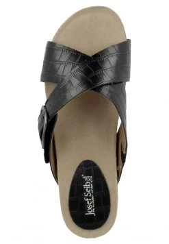 Josef Seibel Mules Black Femme -Pas Cher Josef Seibel Boutique 4e7c91ae055d4b058e67d9fb98fabdce