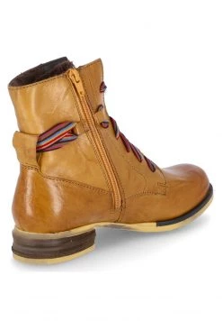 Josef Seibel Femme Bottines à Lacets Safran -Pas Cher Josef Seibel Boutique 591e847238bd4b2cab97a4c7d4545bdd