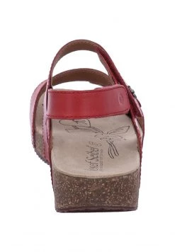 Josef Seibel Femme Sandales à Plateforme Rot -Pas Cher Josef Seibel Boutique 59ad5be7106f4a8292f469568d26e0d3