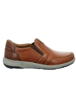 Josef Seibel Homme ENRICO Mocassins Cognac Kombi -Pas Cher Josef Seibel Boutique 60cd7f6943b84324ba5049a4bf35a921