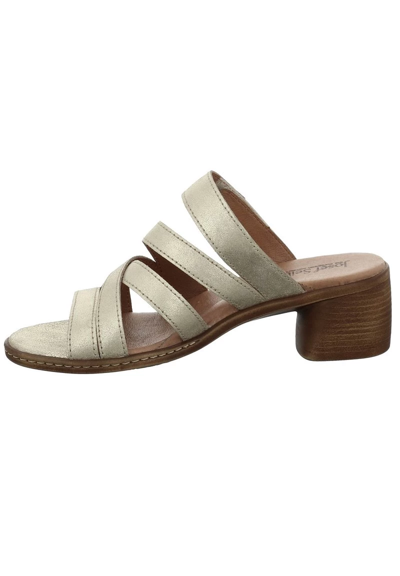 Josef Seibel Femme JUNA Mules à Talons Sand 3 Josef Seibel Femme JUNA Mules à Talons Sand