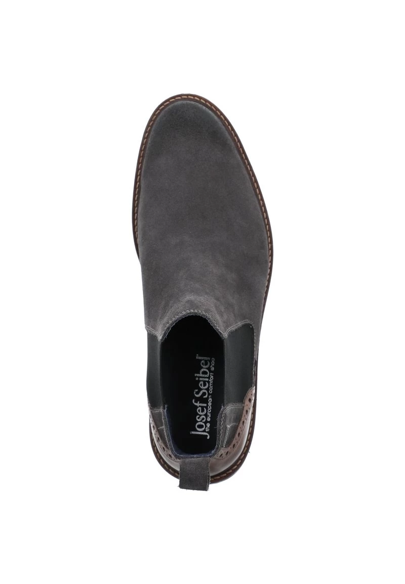 Josef Seibel Homme Bottines Asphalt Kombi 4 Josef Seibel Homme Bottines Asphalt Kombi – Image 2