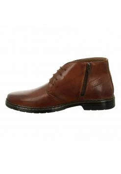 Josef Seibel Bottines à Lacets Cognac Homme