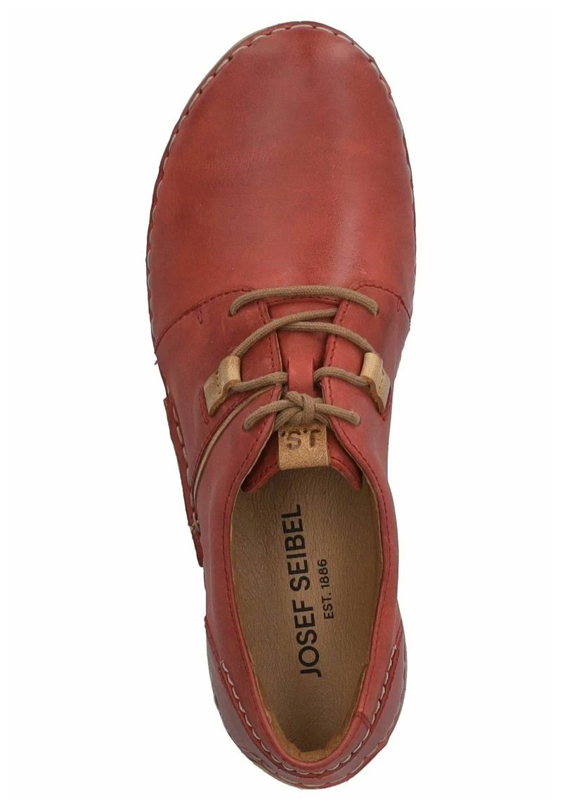 Josef Seibel Femme Chaussures à Lacets Rot 5 Josef Seibel Femme Chaussures à Lacets Rot – Image 3