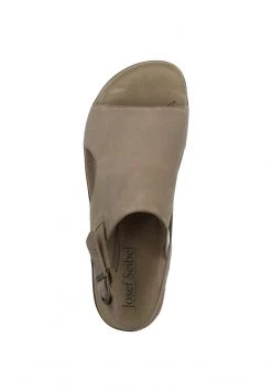 Josef Seibel RILEY 07 Sandales Compensées Sand Femme -Pas Cher Josef Seibel Boutique 789c37aeaeef4ad49c2d72a027da14ad