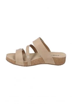 Josef Seibel TONGA Sandales Compensées Creme Femme