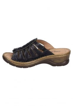 Josef Seibel Mules à Talons Schwarz Femme