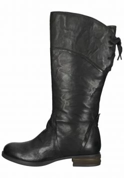 Josef Seibel Femme Bottes Schwarz