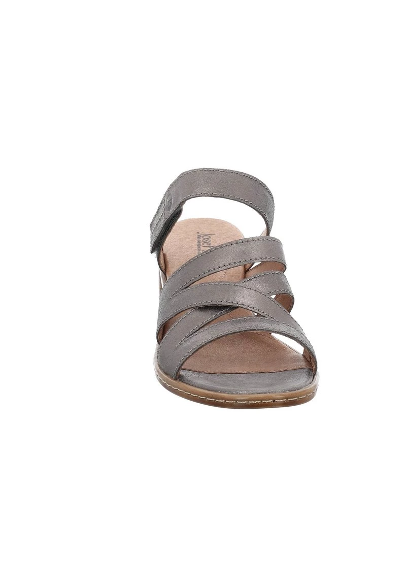 Josef Seibel Femme JUNA Mules à Talons Anthrazit 9 Josef Seibel Femme JUNA Mules à Talons Anthrazit – Image 7