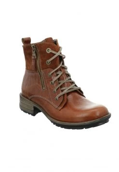 Josef Seibel SANDRA Bottines à Lacets Brandy Femme -Pas Cher Josef Seibel Boutique 85604257eb684856bf1e6bc64d792082