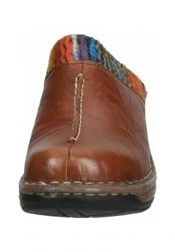 Josef Seibel Sabots Braun/orange Femme -Pas Cher Josef Seibel Boutique 928e3d4045424ad79d950a06f7f3303a