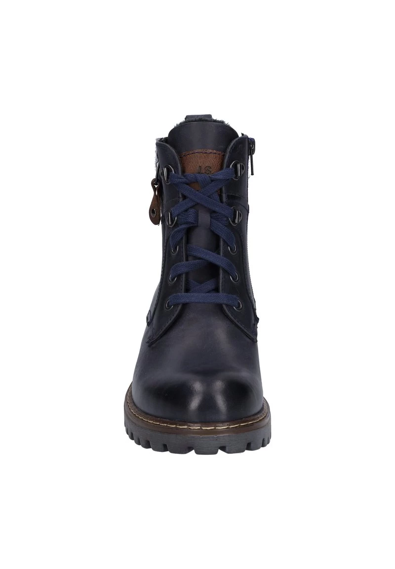 Josef Seibel Femme Bottines à Lacets Blue 8 Josef Seibel Femme Bottines à Lacets Blue – Image 6