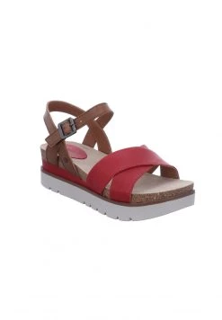 Josef Seibel Femme Sandales Rot Kombi -Pas Cher Josef Seibel Boutique 9cd96942f32d446eb22e24cd6d8bf581