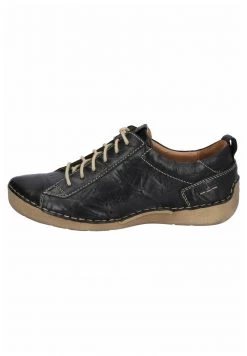 Josef Seibel Femme Chaussures à Lacets Schwarz