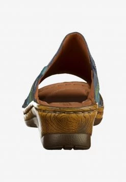 Josef Seibel Femme Mules à Talons Dark Blue -Pas Cher Josef Seibel Boutique aa0f5b6afbe04d7ba703bfe6c296e1c6