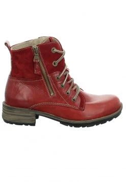 Josef Seibel Femme SANDRA Bottines à Lacets Hibiscus -Pas Cher Josef Seibel Boutique aca265b9ed084e339b8f06fa5ccdd4f7