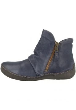 Josef Seibel Femme Boots à Talons Blue