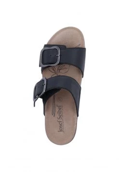Josef Seibel NATALYA Sandales Compensées Schwarz Femme -Pas Cher Josef Seibel Boutique ae431cd095c74d59a4c91e26814f2cec
