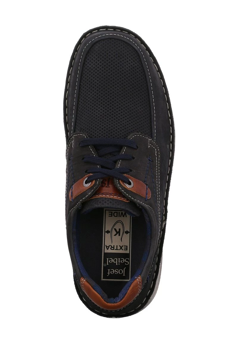 Josef Seibel Homme ANVERS 75 Chaussures à Lacets Ocean 5 Josef Seibel Homme ANVERS 75 Chaussures à Lacets Ocean – Image 3