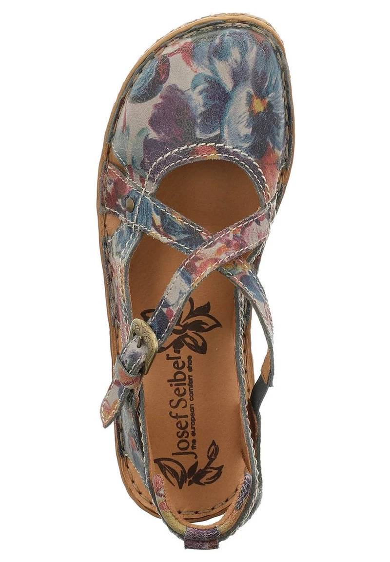 Josef Seibel Femme ROSALIE Sandales Graphit 4 Josef Seibel Femme ROSALIE Sandales Graphit – Image 2