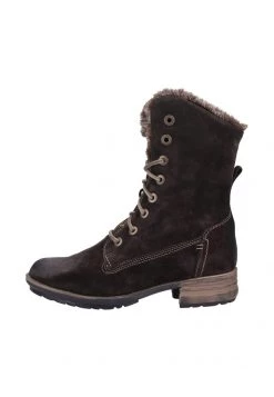 Josef Seibel Bottines à Lacets Black Femme